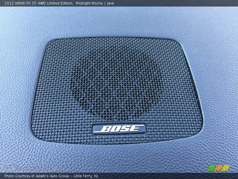 Midnight Mocha / Java 2012 Infiniti FX 35 AWD Limited Edition
