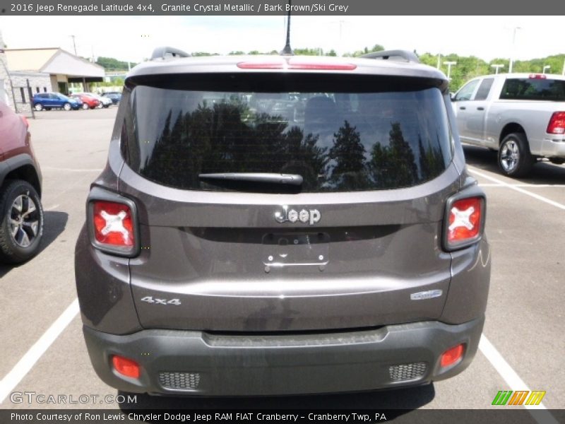 Granite Crystal Metallic / Bark Brown/Ski Grey 2016 Jeep Renegade Latitude 4x4