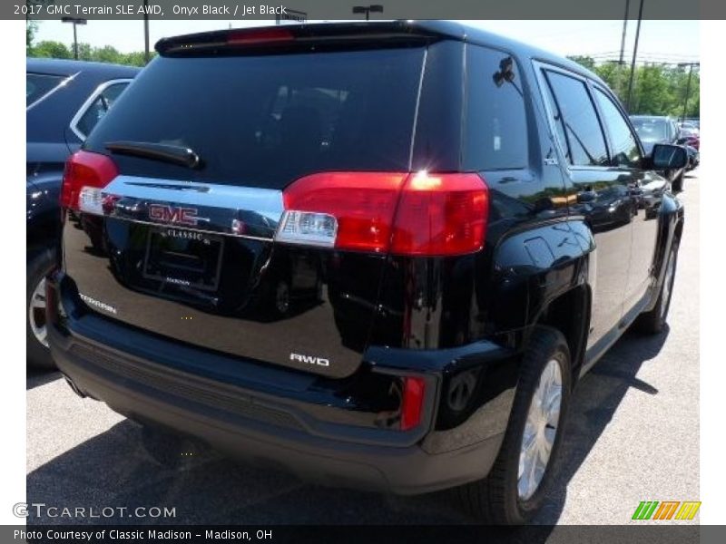 Onyx Black / Jet Black 2017 GMC Terrain SLE AWD