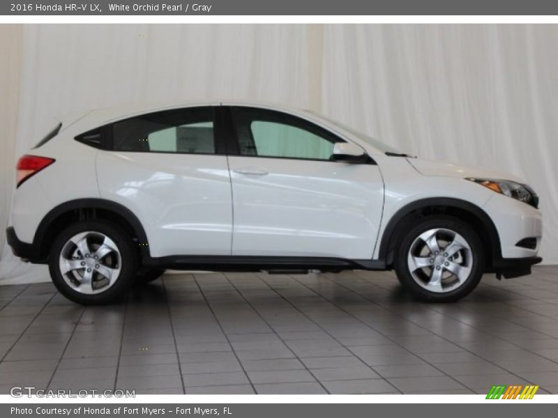 White Orchid Pearl / Gray 2016 Honda HR-V LX