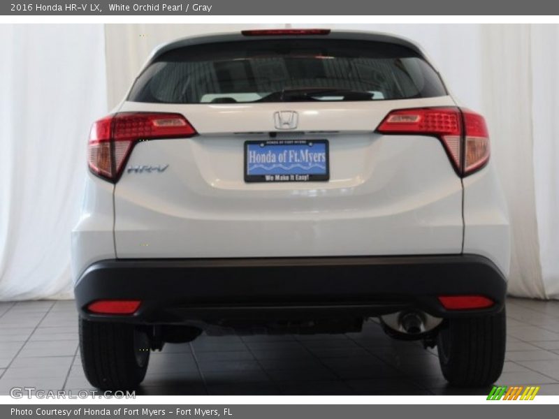 White Orchid Pearl / Gray 2016 Honda HR-V LX