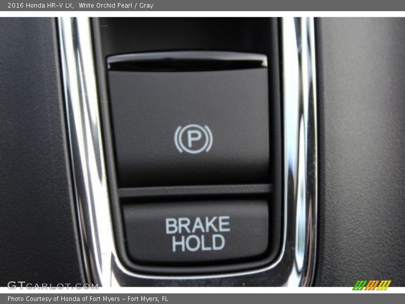 White Orchid Pearl / Gray 2016 Honda HR-V LX