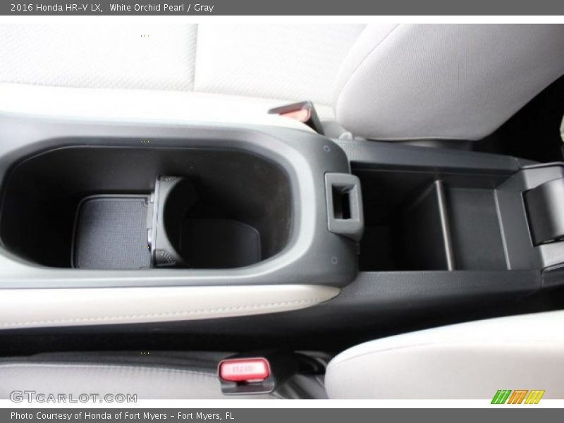 White Orchid Pearl / Gray 2016 Honda HR-V LX
