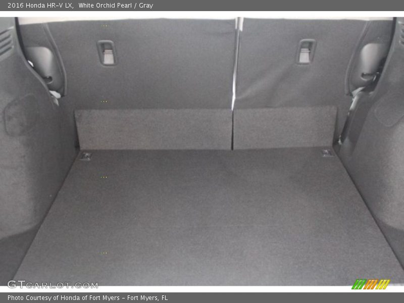 White Orchid Pearl / Gray 2016 Honda HR-V LX