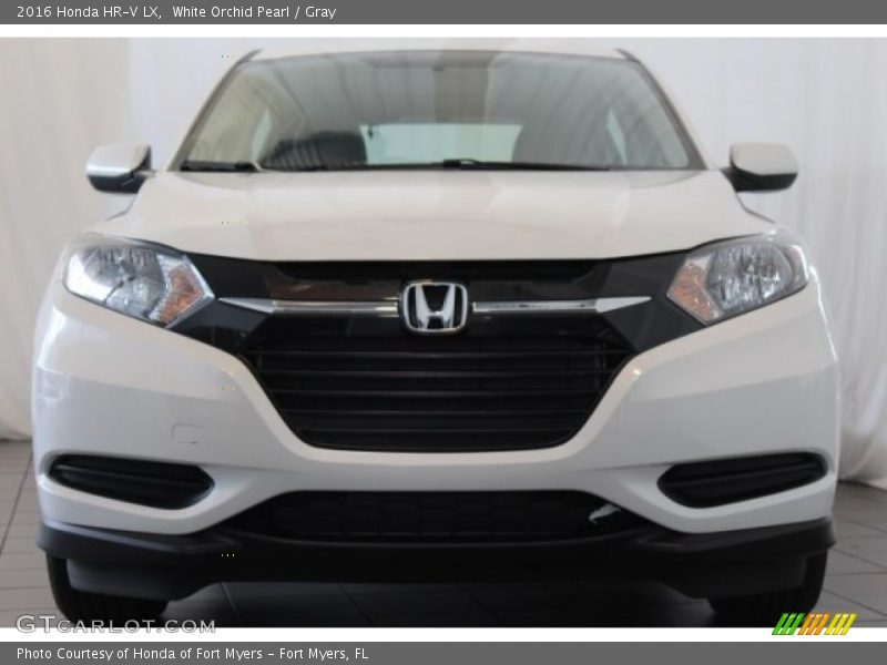 White Orchid Pearl / Gray 2016 Honda HR-V LX