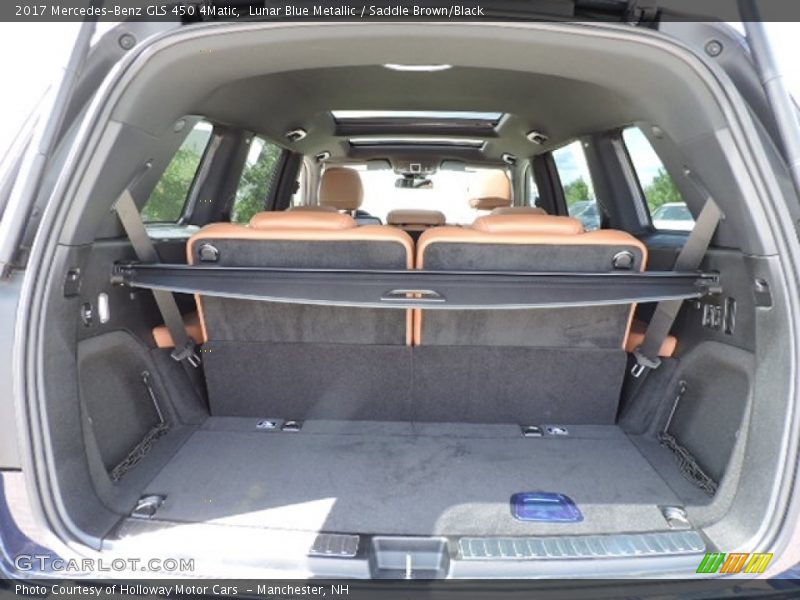  2017 GLS 450 4Matic Trunk