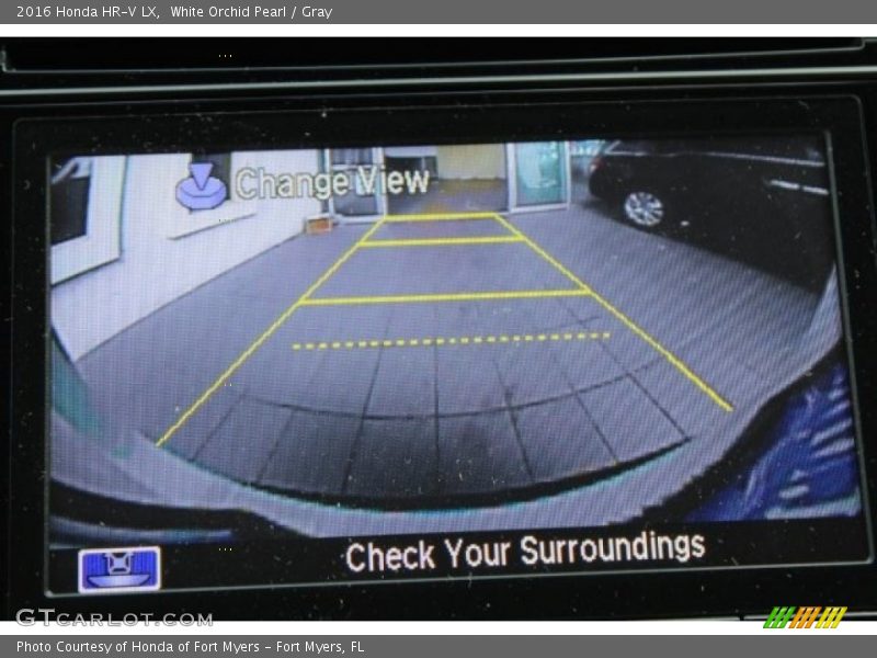 White Orchid Pearl / Gray 2016 Honda HR-V LX