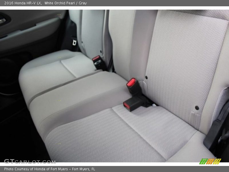 White Orchid Pearl / Gray 2016 Honda HR-V LX