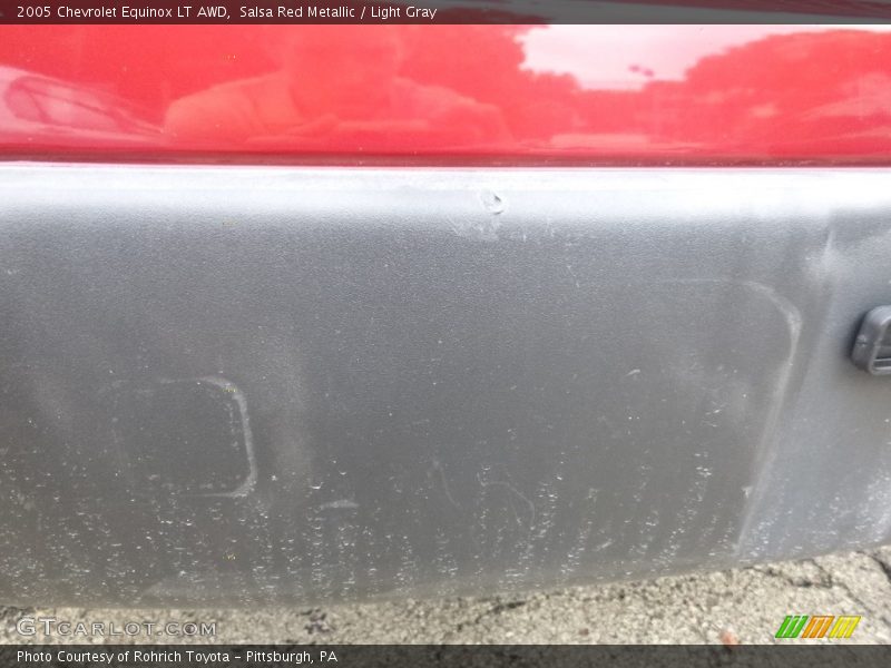 Salsa Red Metallic / Light Gray 2005 Chevrolet Equinox LT AWD