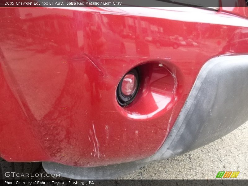Salsa Red Metallic / Light Gray 2005 Chevrolet Equinox LT AWD