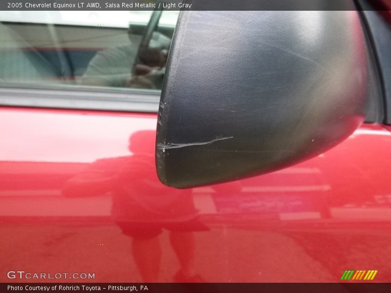 Salsa Red Metallic / Light Gray 2005 Chevrolet Equinox LT AWD