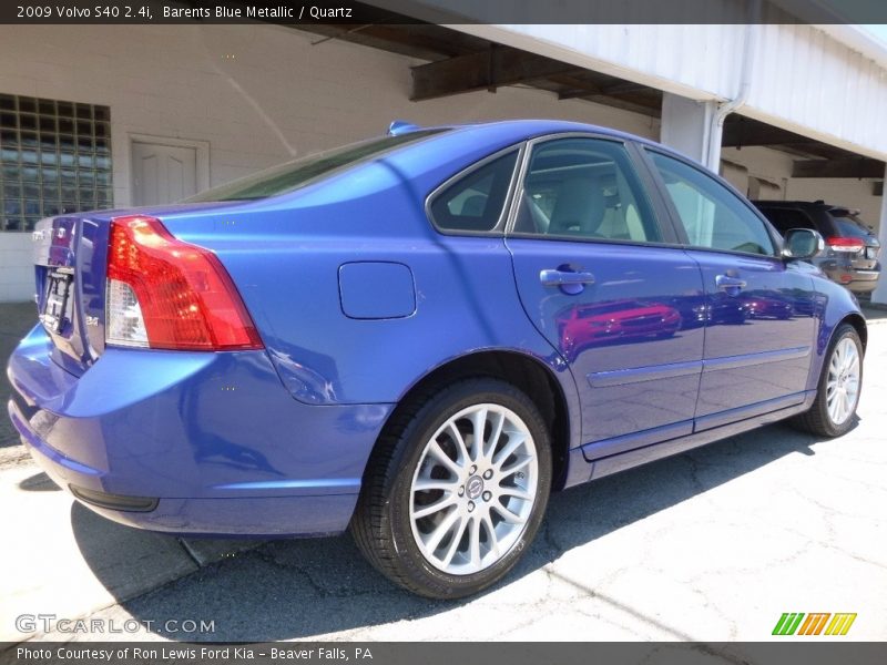 Barents Blue Metallic / Quartz 2009 Volvo S40 2.4i