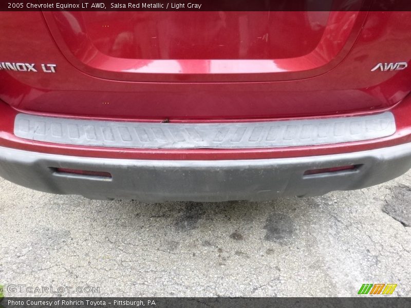 Salsa Red Metallic / Light Gray 2005 Chevrolet Equinox LT AWD