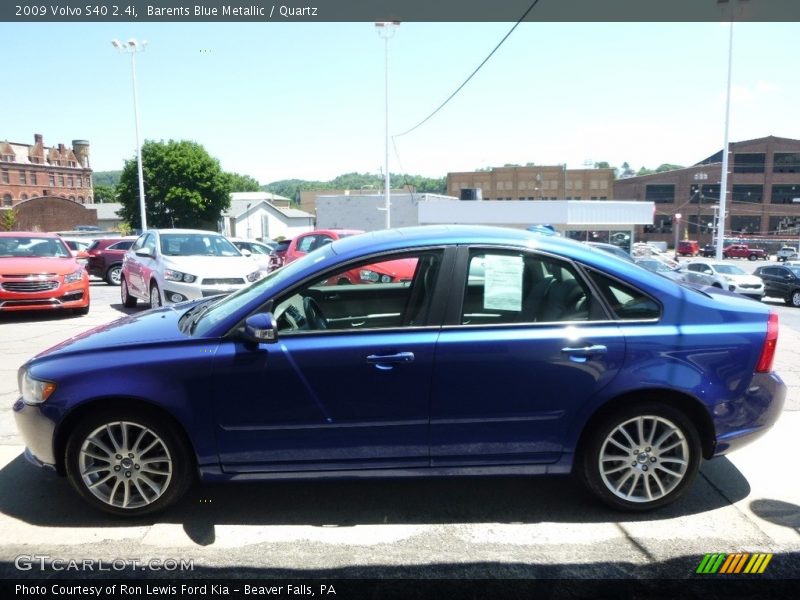 Barents Blue Metallic / Quartz 2009 Volvo S40 2.4i