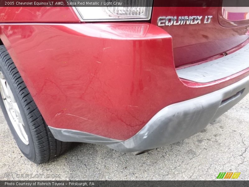 Salsa Red Metallic / Light Gray 2005 Chevrolet Equinox LT AWD