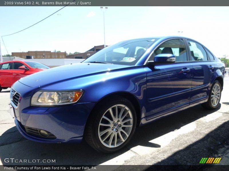 Barents Blue Metallic / Quartz 2009 Volvo S40 2.4i