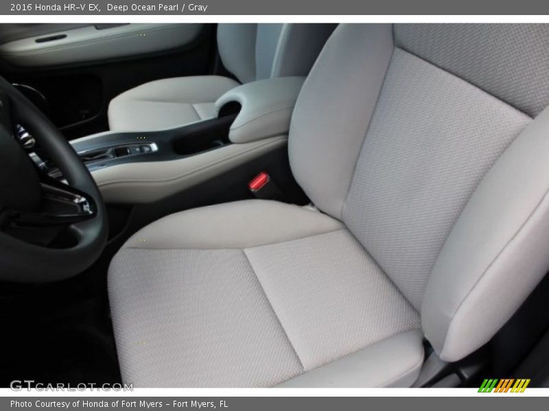 Deep Ocean Pearl / Gray 2016 Honda HR-V EX