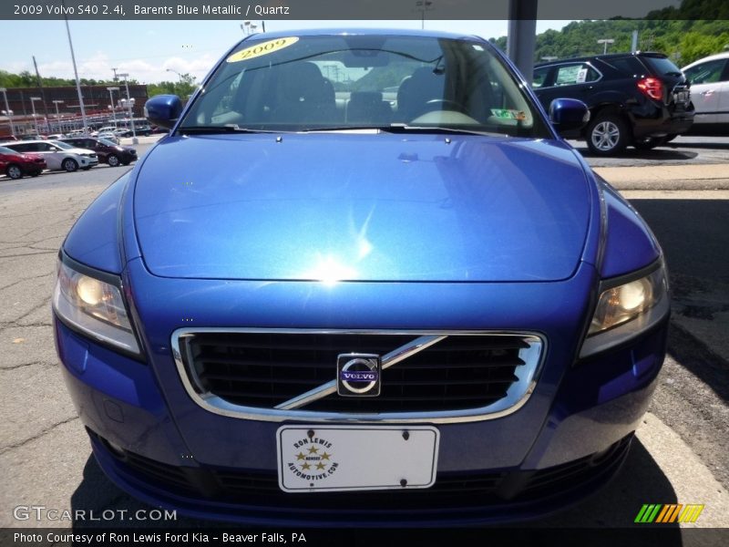 Barents Blue Metallic / Quartz 2009 Volvo S40 2.4i