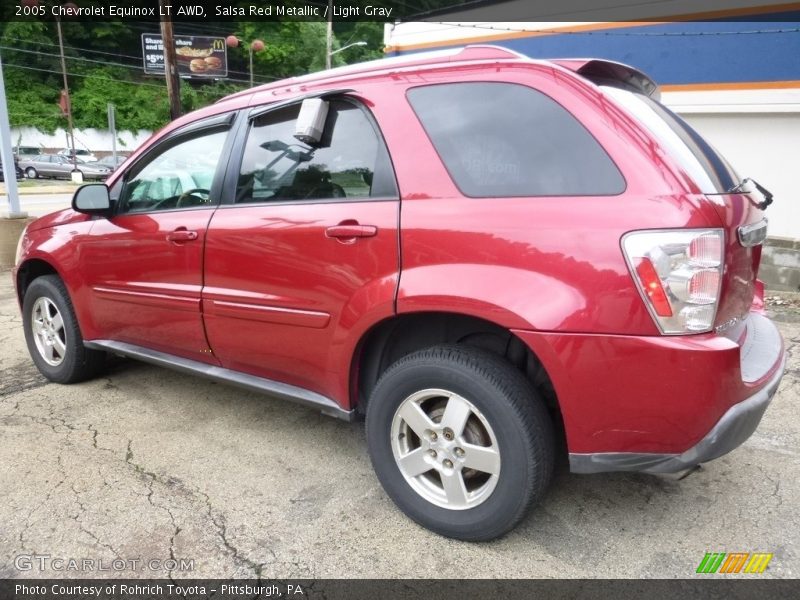 Salsa Red Metallic / Light Gray 2005 Chevrolet Equinox LT AWD