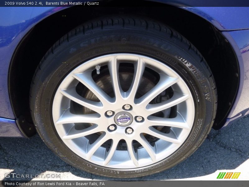 Barents Blue Metallic / Quartz 2009 Volvo S40 2.4i