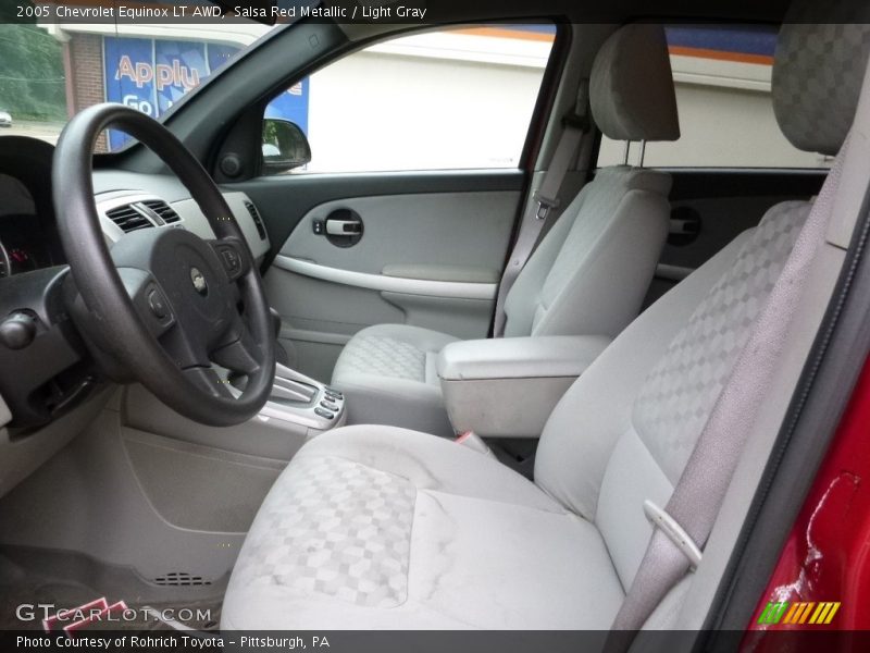 Salsa Red Metallic / Light Gray 2005 Chevrolet Equinox LT AWD