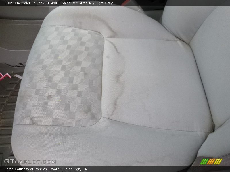Salsa Red Metallic / Light Gray 2005 Chevrolet Equinox LT AWD