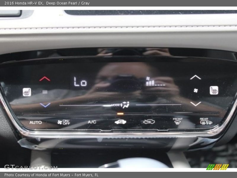 Deep Ocean Pearl / Gray 2016 Honda HR-V EX