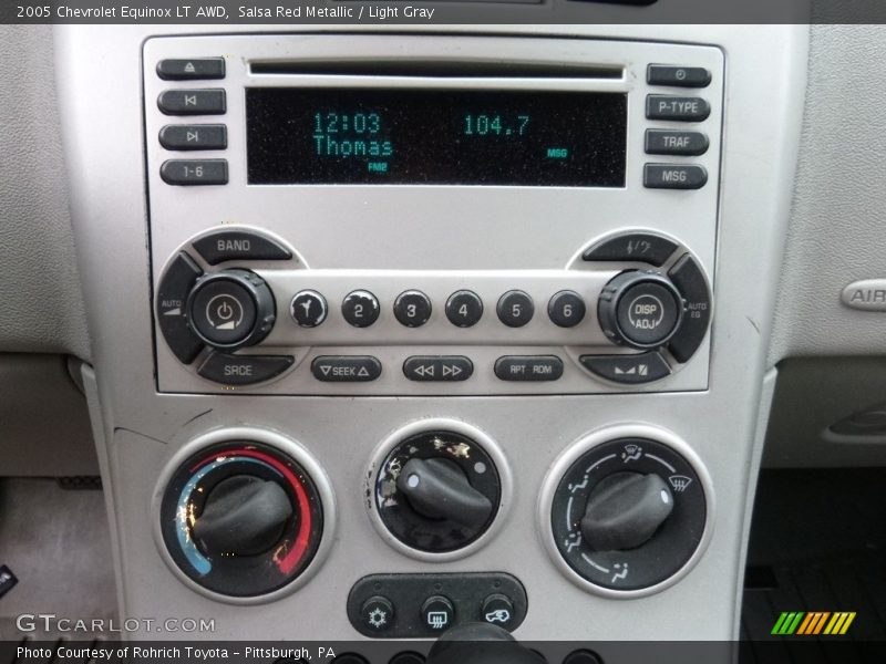 Salsa Red Metallic / Light Gray 2005 Chevrolet Equinox LT AWD