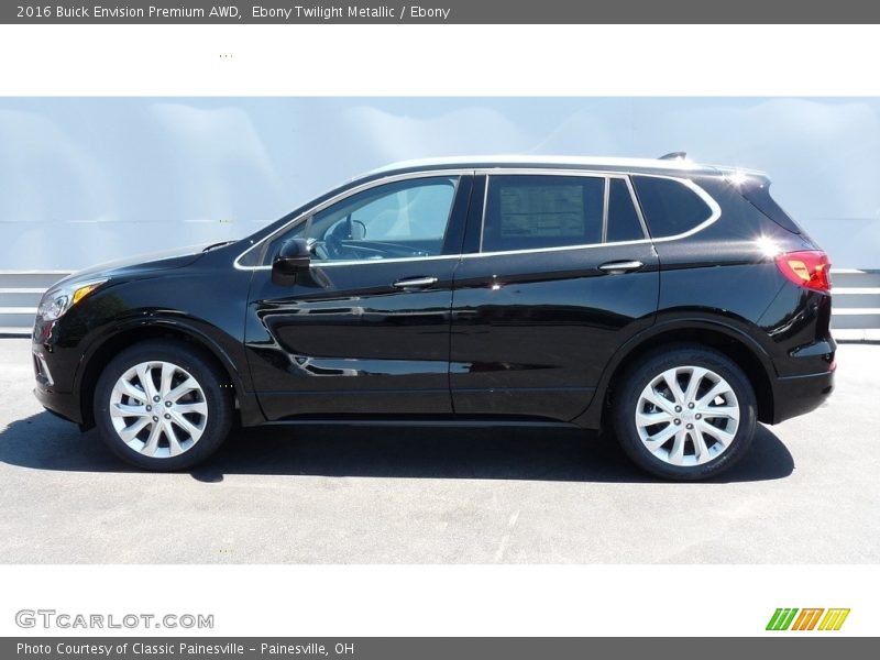 Ebony Twilight Metallic / Ebony 2016 Buick Envision Premium AWD