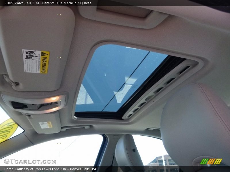Barents Blue Metallic / Quartz 2009 Volvo S40 2.4i