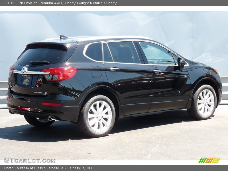 Ebony Twilight Metallic / Ebony 2016 Buick Envision Premium AWD