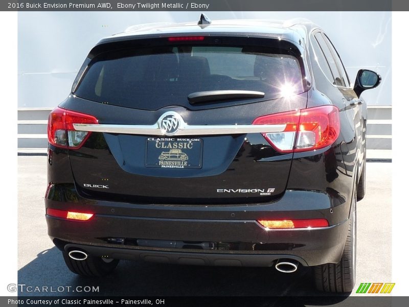 Ebony Twilight Metallic / Ebony 2016 Buick Envision Premium AWD