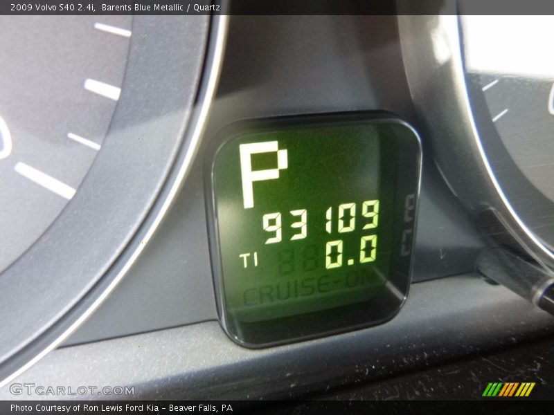 Barents Blue Metallic / Quartz 2009 Volvo S40 2.4i