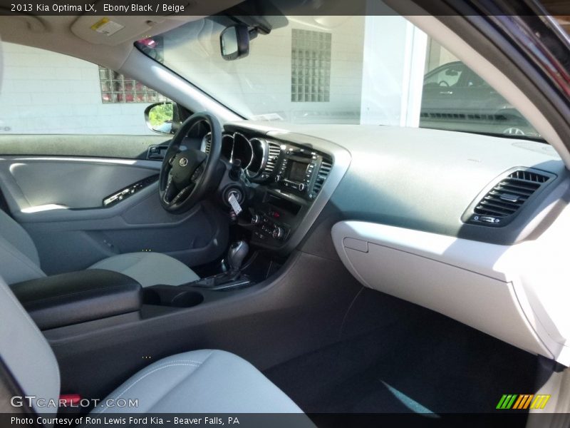 Ebony Black / Beige 2013 Kia Optima LX