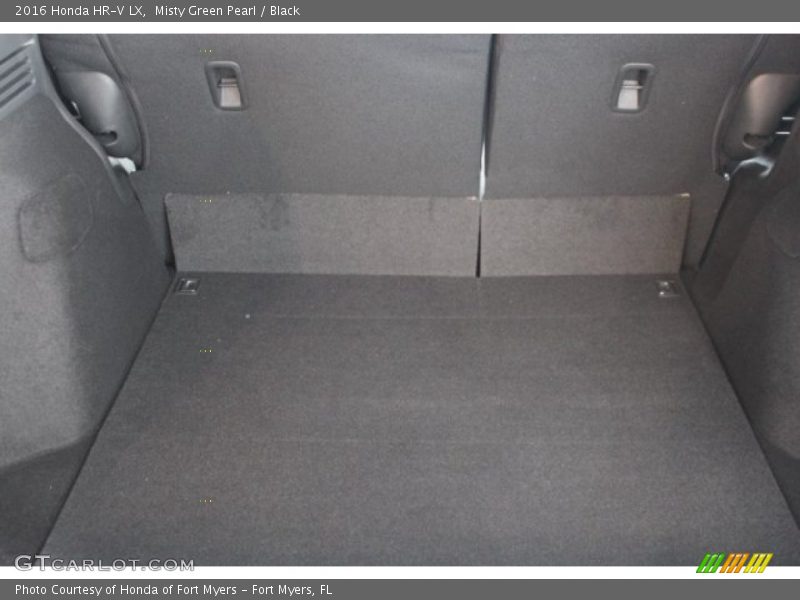 Misty Green Pearl / Black 2016 Honda HR-V LX