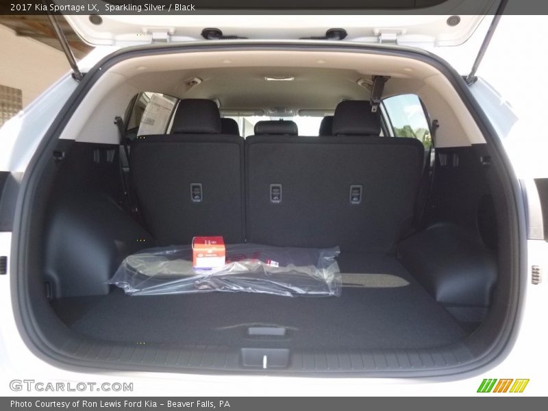 Sparkling Silver / Black 2017 Kia Sportage LX