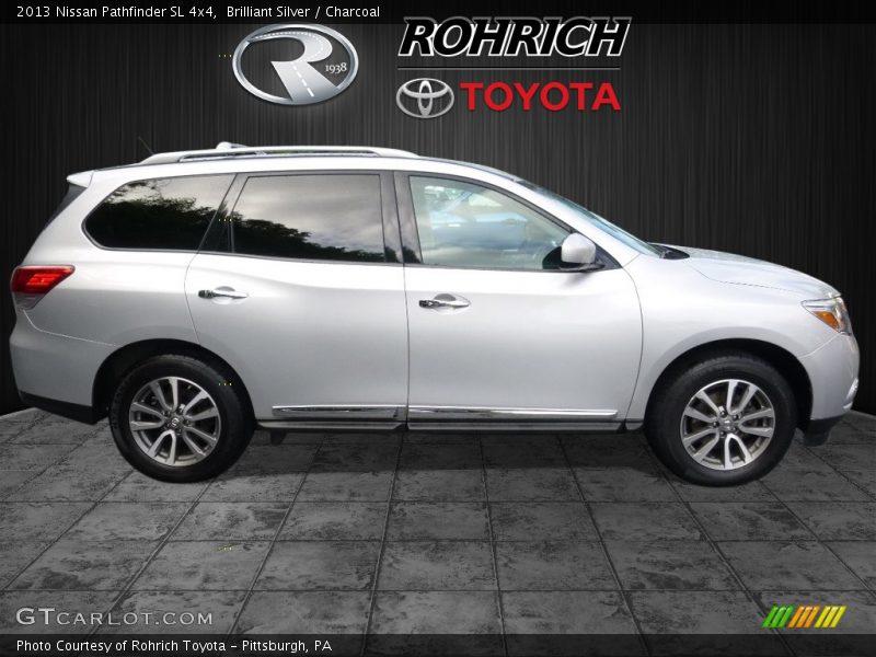 Brilliant Silver / Charcoal 2013 Nissan Pathfinder SL 4x4