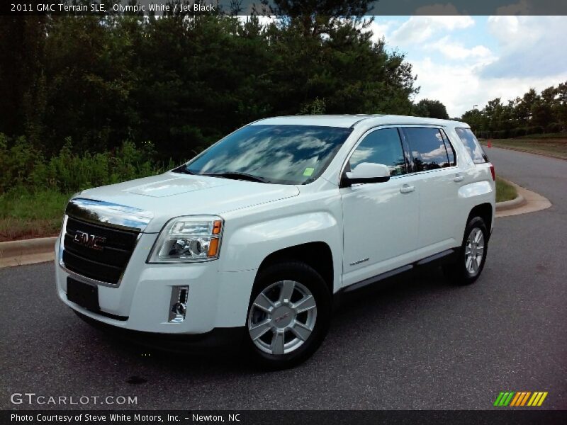 Olympic White / Jet Black 2011 GMC Terrain SLE