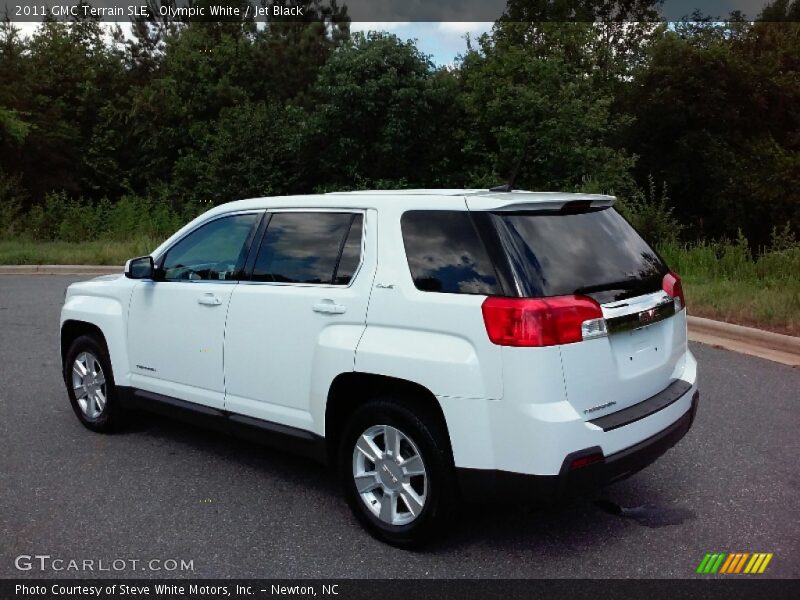 Olympic White / Jet Black 2011 GMC Terrain SLE