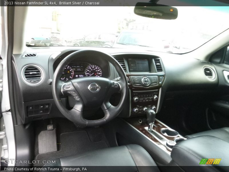 Brilliant Silver / Charcoal 2013 Nissan Pathfinder SL 4x4