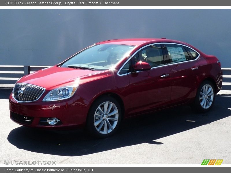 Crystal Red Tintcoat / Cashmere 2016 Buick Verano Leather Group