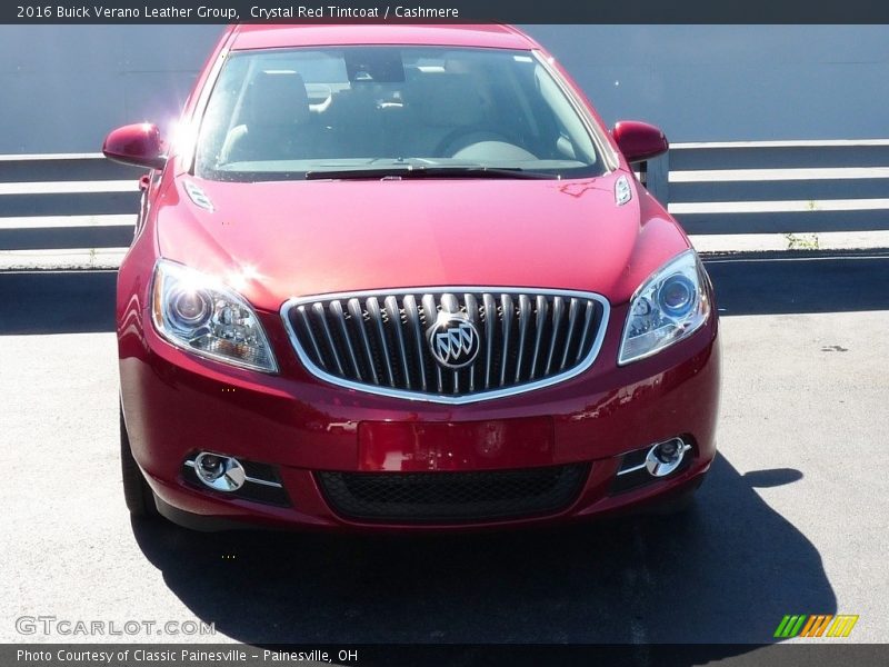Crystal Red Tintcoat / Cashmere 2016 Buick Verano Leather Group