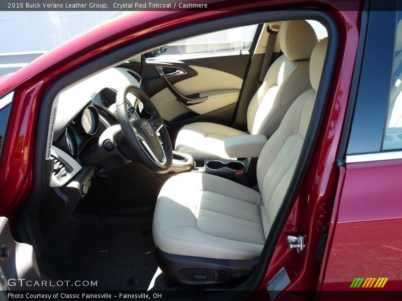 Crystal Red Tintcoat / Cashmere 2016 Buick Verano Leather Group