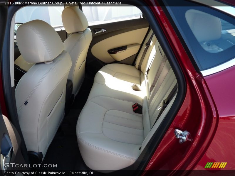 Crystal Red Tintcoat / Cashmere 2016 Buick Verano Leather Group