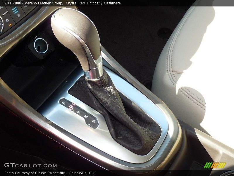 Crystal Red Tintcoat / Cashmere 2016 Buick Verano Leather Group