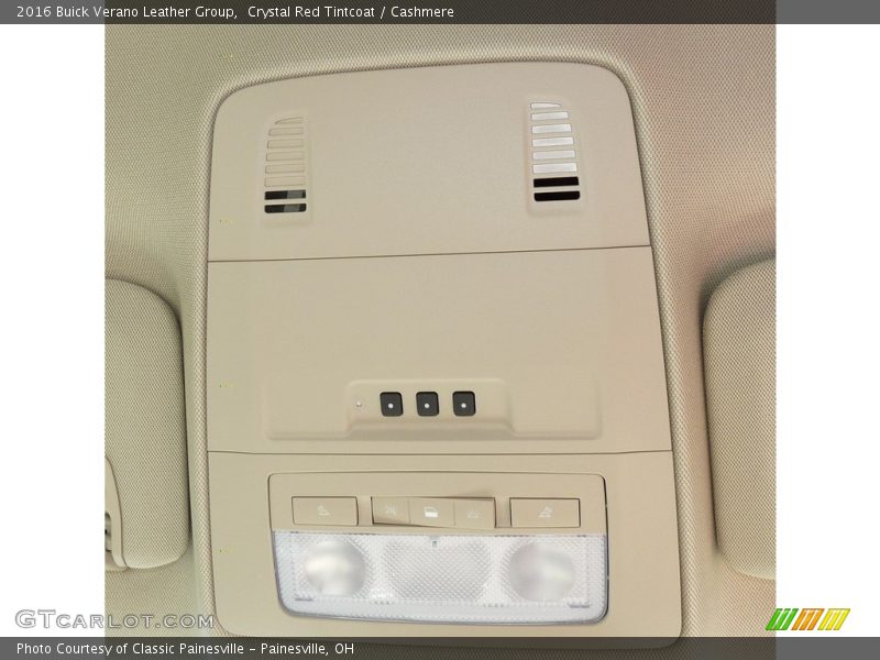 Crystal Red Tintcoat / Cashmere 2016 Buick Verano Leather Group