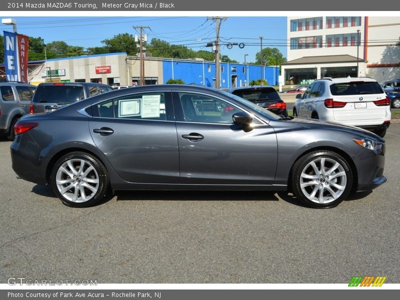 Meteor Gray Mica / Black 2014 Mazda MAZDA6 Touring