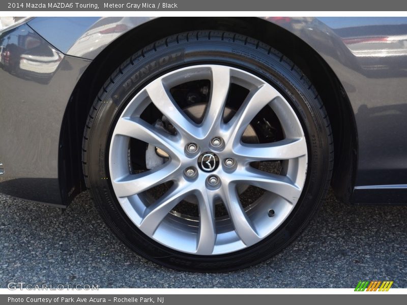 Meteor Gray Mica / Black 2014 Mazda MAZDA6 Touring