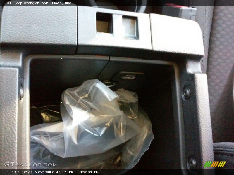 Black / Black 2016 Jeep Wrangler Sport