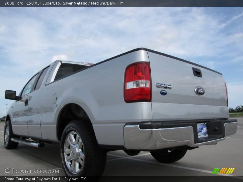 Silver Metallic / Medium/Dark Flint 2008 Ford F150 XLT SuperCab